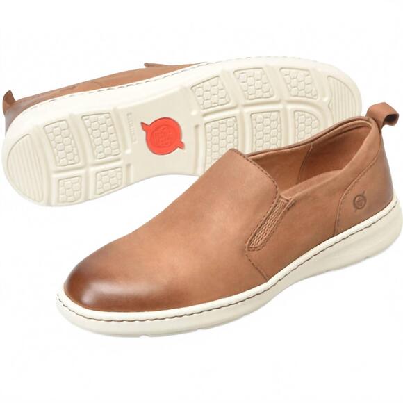 NEW BORN men's morgan slip on in brown terra